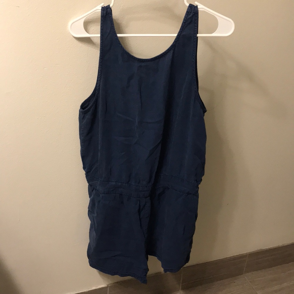 Navy blue romper!